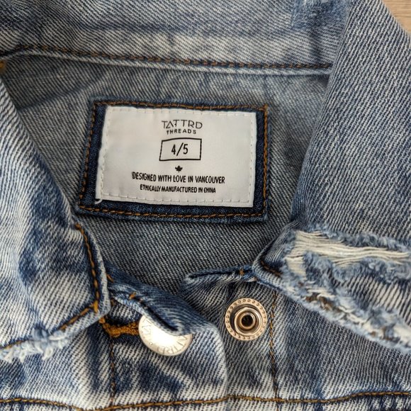 Kids denim jacket 4/5 - Picture 2 of 2